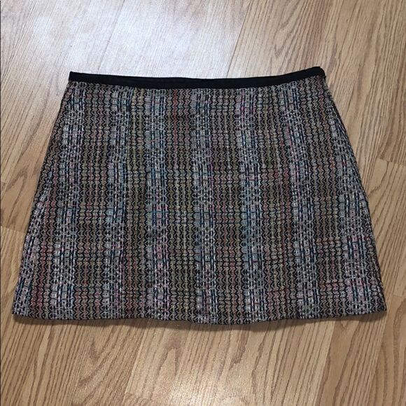 theory multi colored tweed chromatic mini - Picture 1 of 4